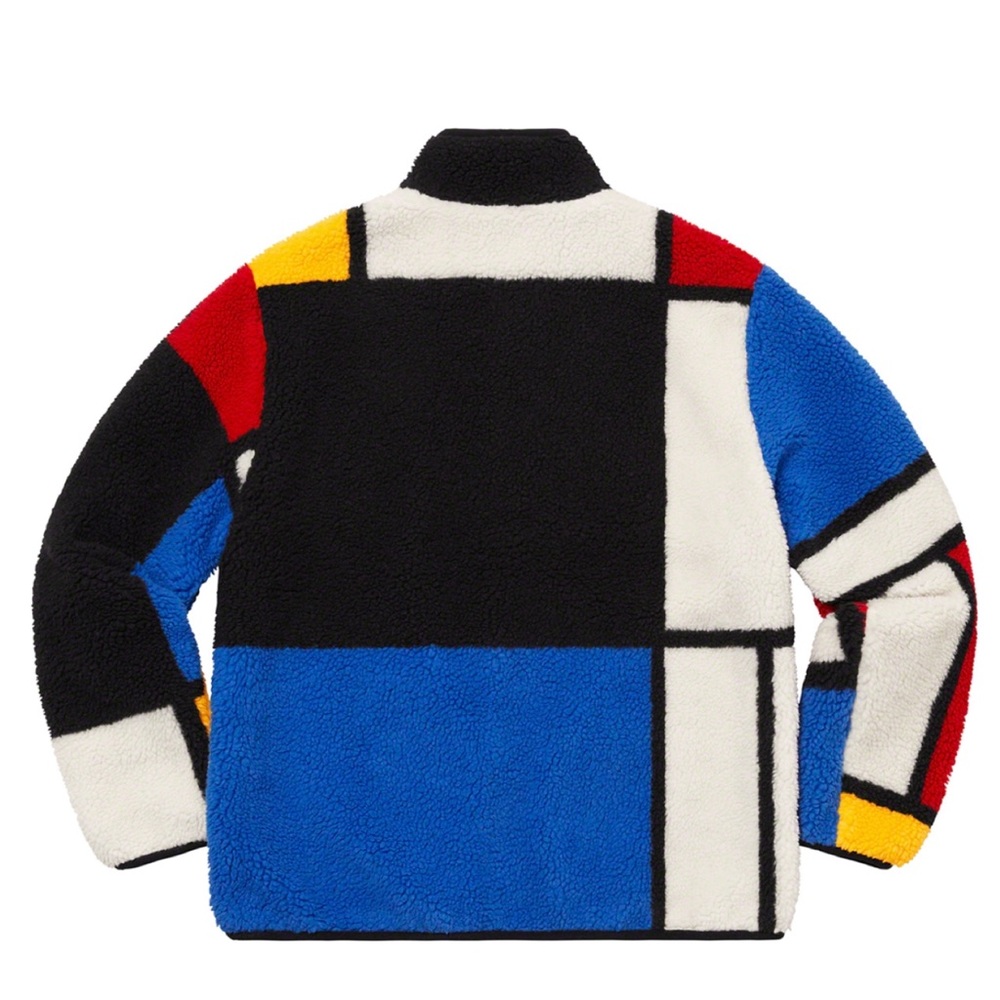 Supreme® Reversible Colorblocked Fleece Jacket - Picture 2 of 2